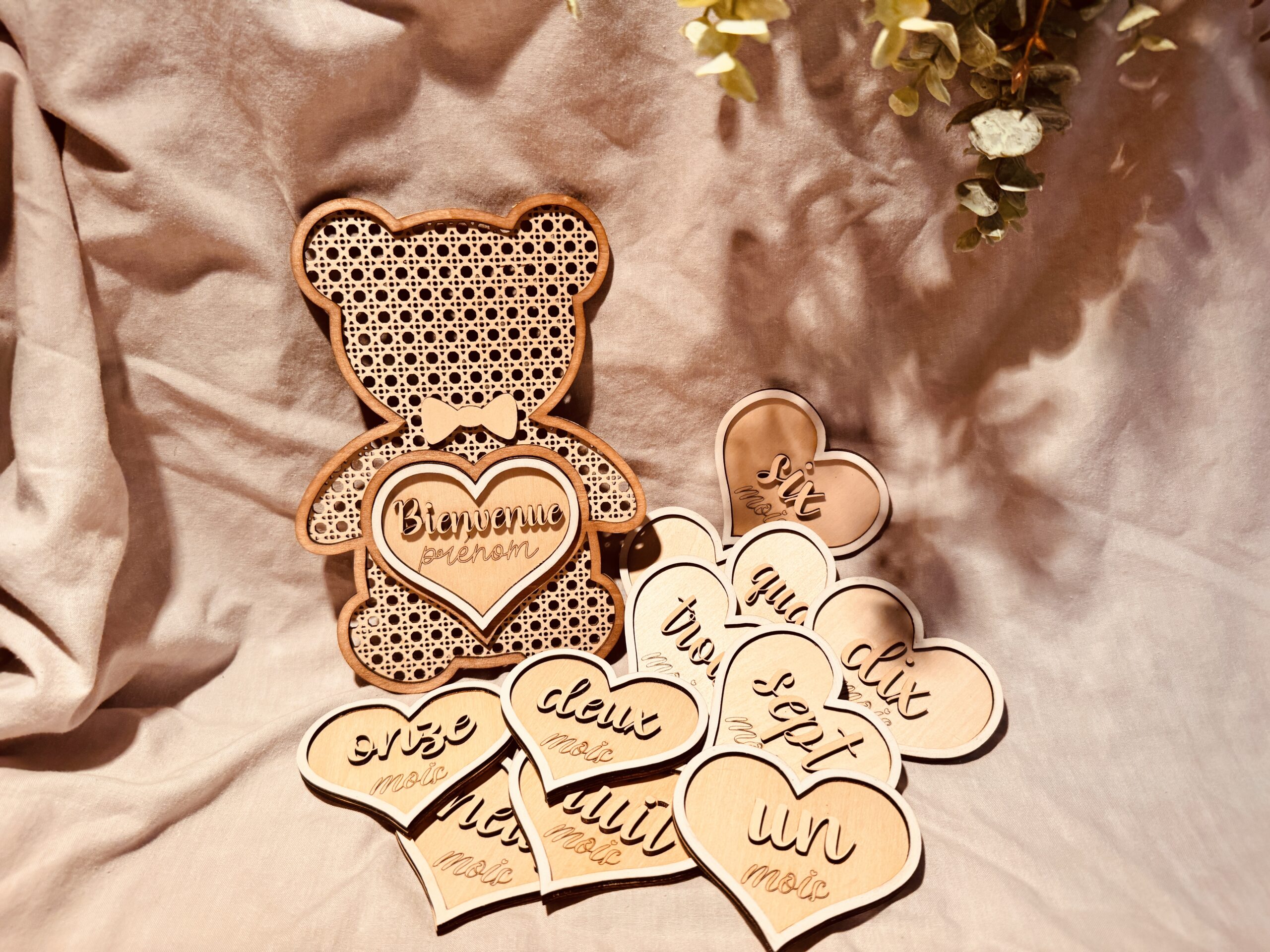 cadeau naissance ourson cartes etapes cadeau naissance personnalisable ourson