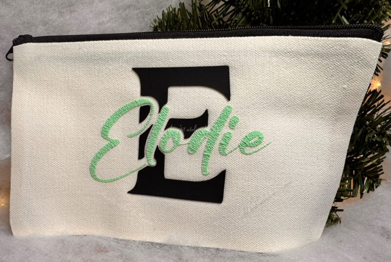 trousse personnalisée fait main